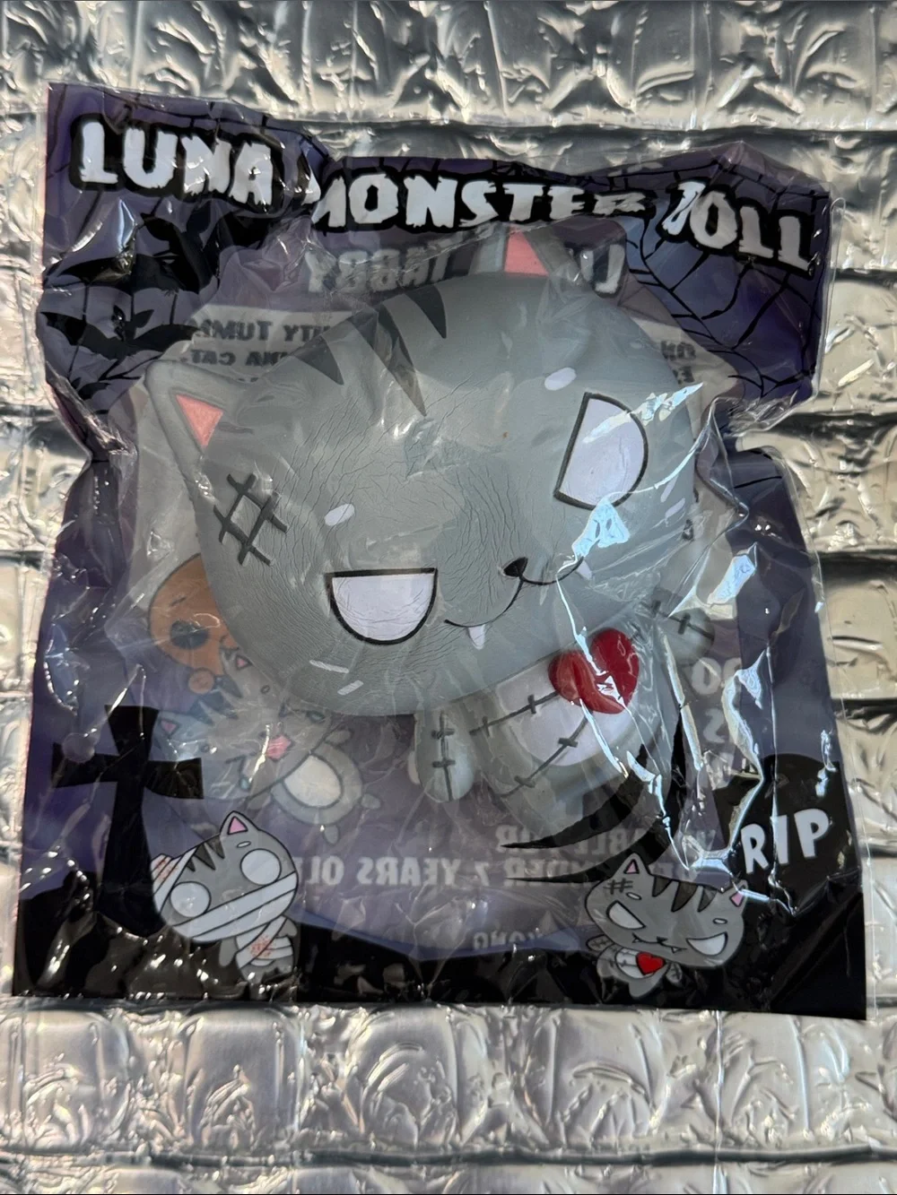 Cutie Creative Luna Monster Doll Squishy Complete Set 4 Pack New
